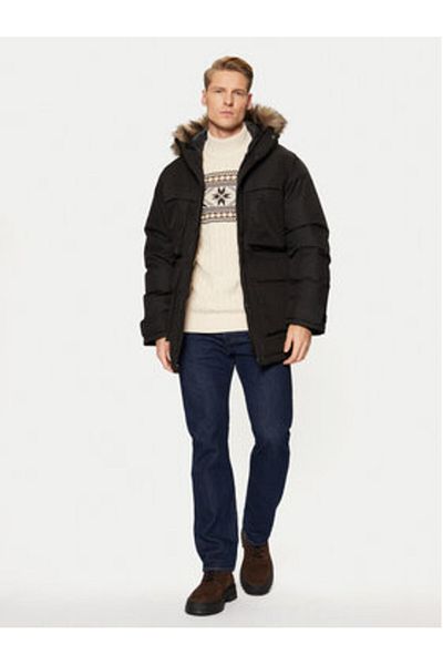 Jack & Jones jack jones Mens Parka 12256892 Black