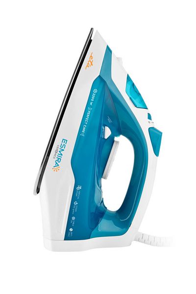 ETA Fier de calcat Esmira 0273 90000, 2200W, 380 ml, abur 100 g/min, talpa ceramica Eloxium