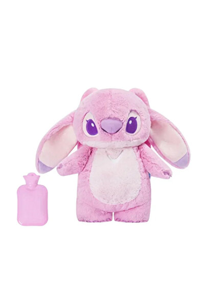 BANDAI ملاك ديزني ستيتش ملاك لوتسو القطيفة زجاجة دافئة لليد زجاجات ماء ساخن محمولة حقيبة يد دافئة