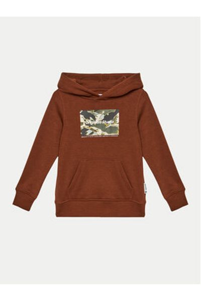 Jack & Jones Hanorac Jack Jones Junior pentru băieți 12267454 Maro