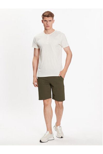 Indicode Tricou bărbătesc Alkin 41-004 Alb