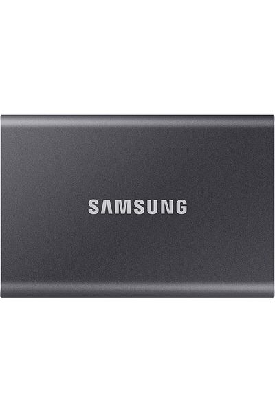 Samsung External SSD T7, 1TB, Gray, USB 3.2