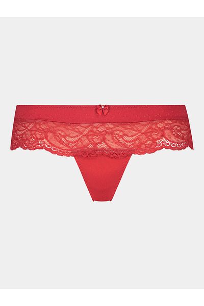 Hunkemöller hunkemoller Women's Thong 203495 Red