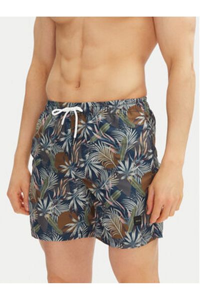 Indicode Pantaloni scurți de baie INSANDRINO pentru bărbați, bleumarin, colorați