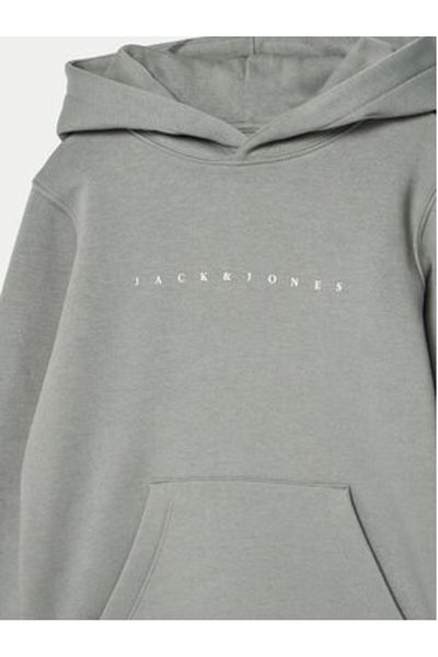 Jack & Jones Hanorac Jack Jones Junior pentru băieți 12237468 Gri