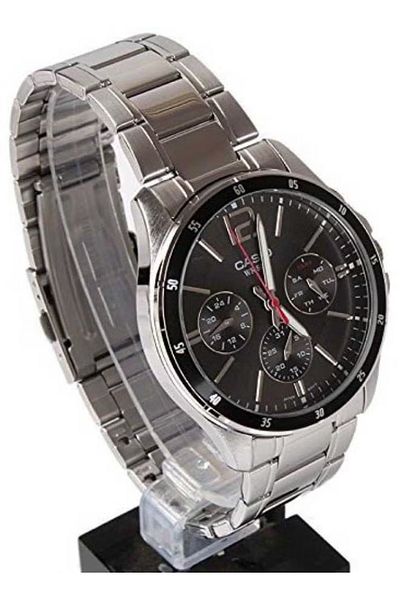 Casio Men's Water Resistant Chronograph Watch Silver