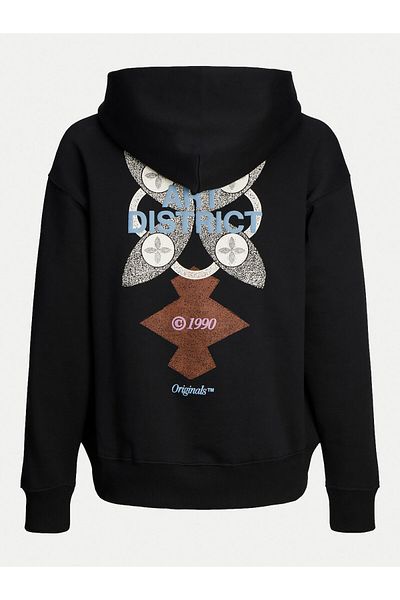 Jack & Jones Hanorac Jack Jones Junior pentru băieți 12263292 Negru