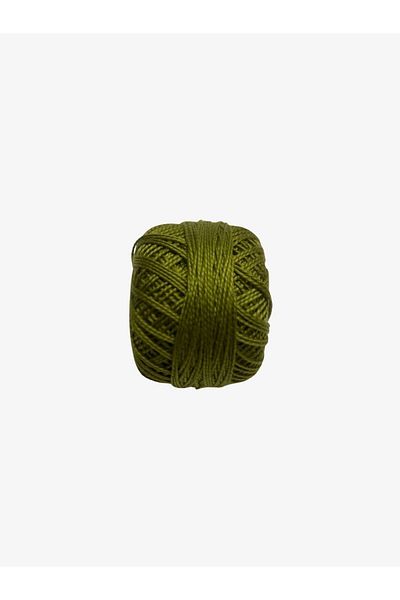 Yiğit Kumaş Embroidery Thread (Etamine Thread) Anchor No:8 Green Color 281