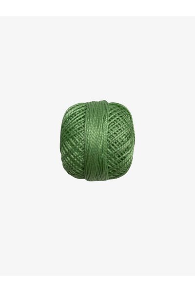 Yiğit Kumaş Embroidery Thread (Etamine Thread) Anchor No:8 Green Color 240