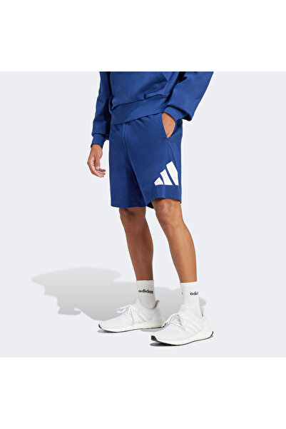 adidas Essentials Big Logo Single Men's Blue Shorts