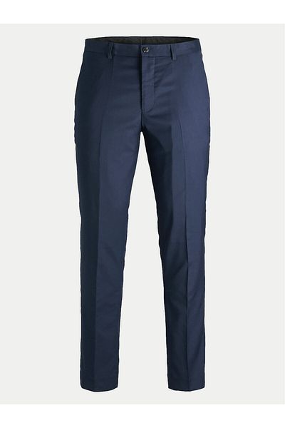 Jack & Jones jack jones Mens Suit Pants 12199893 Navy Blue
