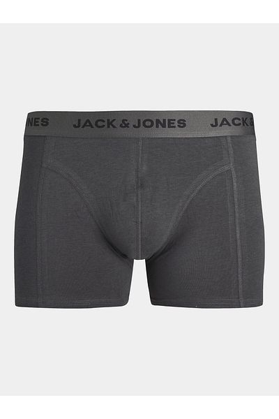 Jack & Jones jack jones Mens Set of 3 pairs of boxers 12252801 JACYANNICK Gray