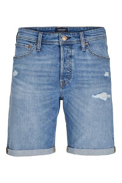 Jack & Jones Pantaloni scurți din denim pentru bărbați Jack Jones 12269612 albaștri