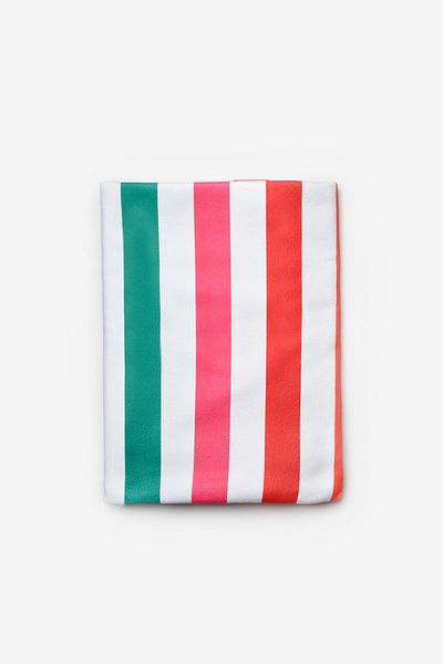 Le Mabelle Multicolored Striped Beach Towel