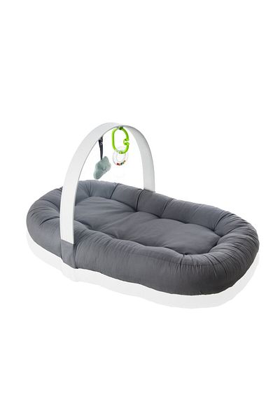 Babyjem Babynest with toy bar, BabyJem, anthracite