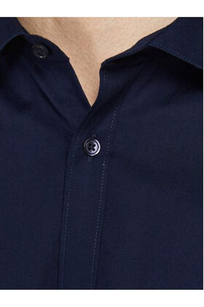 Jack & Jones Cămașă bărbătească Jack Jones 12201905 Bleumarin