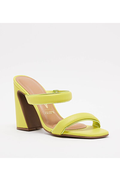 VİZZANO Vizzano Ladies High Heel Sandals Metallic Green/Sicilian 1052 | Made ...