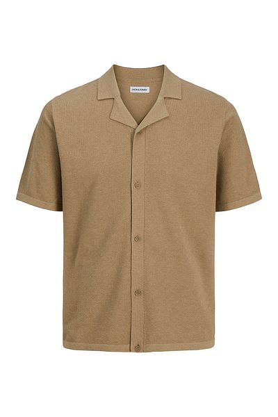 Jack & Jones Tricou polo pentru bărbați Jack Jones 12268226 Bej