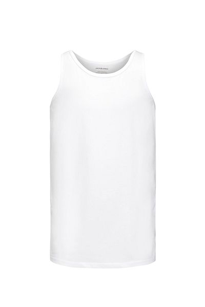 Jack & Jones jack jones Mens Set of 2 Tank Tops 12133910 White