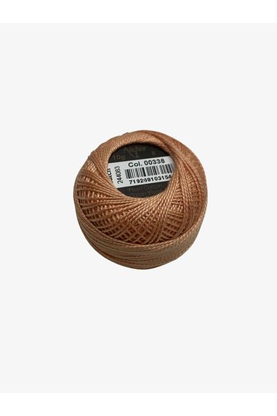 Yiğit Kumaş Embroidery Thread (Etamine Thread) Anchor No:8 Salmon Color 336