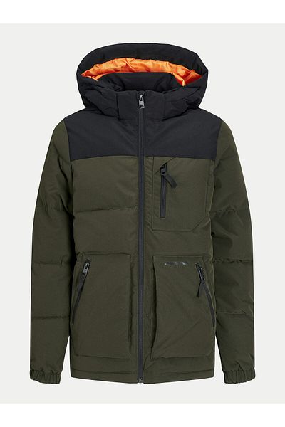Jack & Jones jack jones junior Boy Winter Jacket 12258547 Green