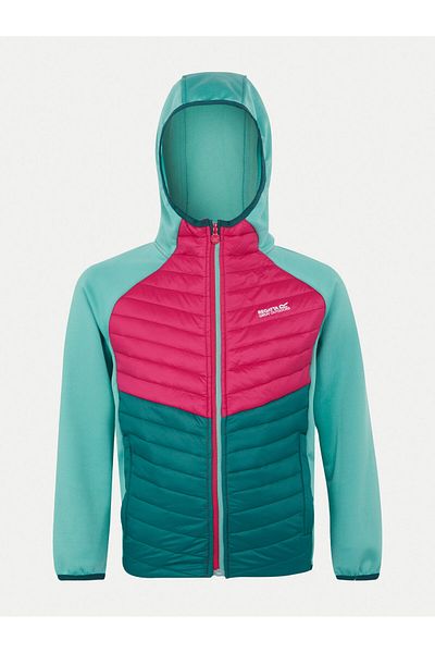 Regatta Girl Softshell Jacket RKN153 Green