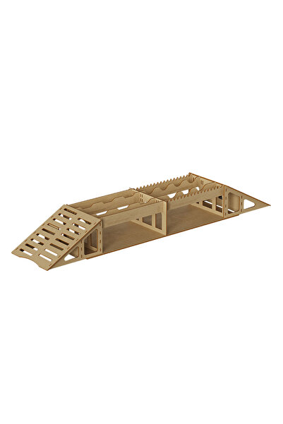 Choice1 CX24-PP03 Parts Wooden Simulation Off-road Obstacles for 1/18 1/24 RC...