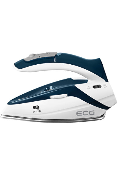 ECG Fier de calcat pentru voiaj NZ 210, talpa otel inoxidabil, 1000 W, abur vertical