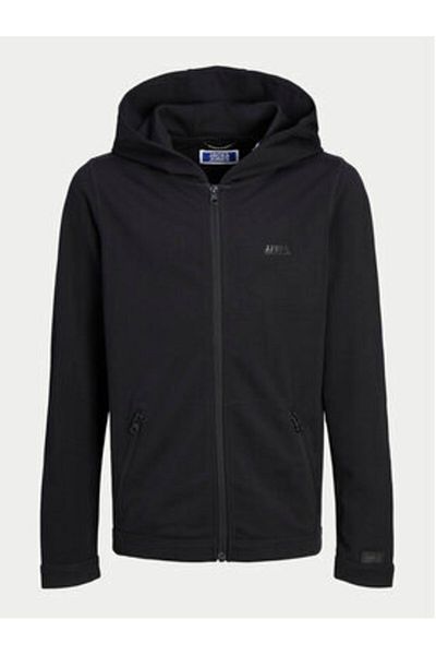 Jack & Jones Hanorac Jack Jones Junior pentru băieți 12254125 Negru
