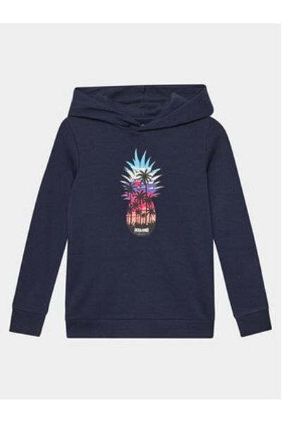 Jack & Jones Hanorac Jack Jones Junior pentru băieți 12239455 Bleumarin