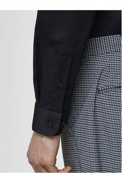 Jack & Jones Cămașă bărbătească Jack Jones 12097662 Neagră