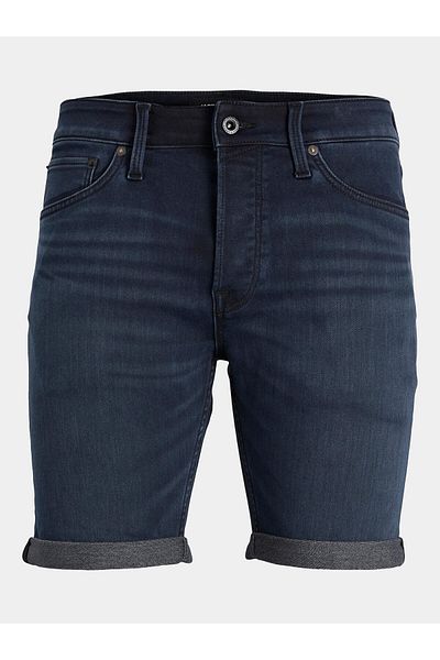 Jack & Jones Pantaloni scurți din denim pentru bărbați Jack Jones 12252178 albaștri