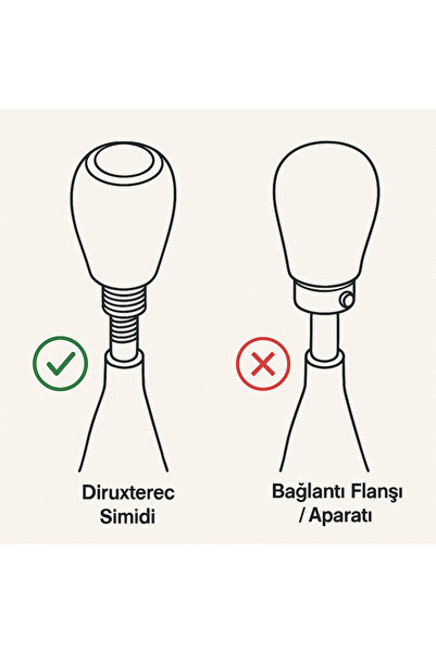 ERT GÜLLÜ VİTES TOPUZU (KIRMIZI)