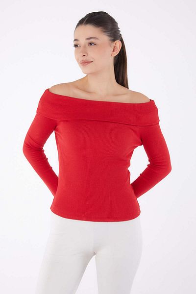 TOFİSA Blouse Red - 26127