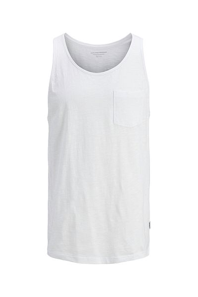 Jack & Jones jack jones Mens Tank top 12273165 White