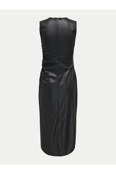 JDY Rochie din piele ecologică pentru femei 15336927 Negru