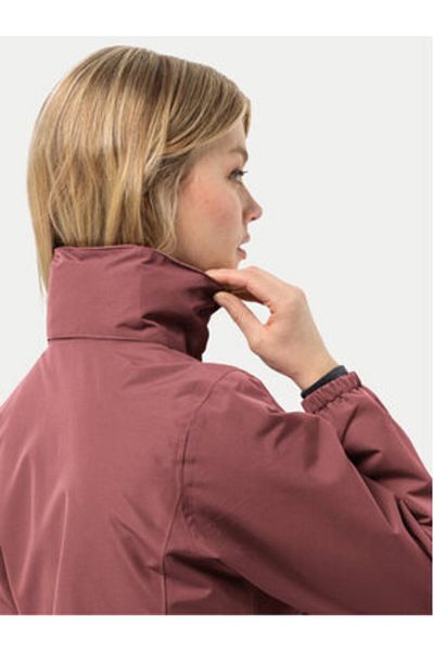 Jack Wolfskin Womens Raincoat 1111202 Red