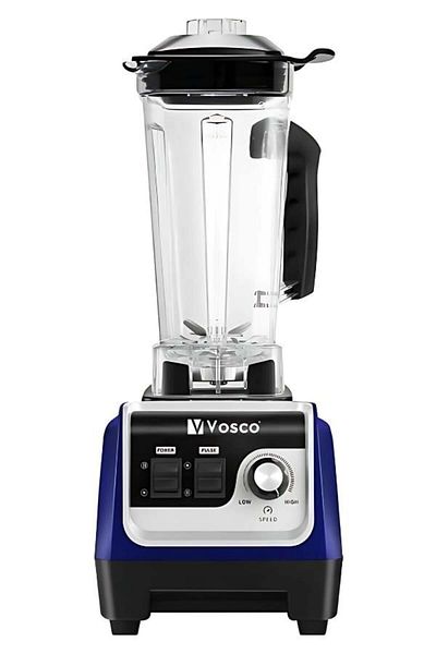 vosco Blue Bar Blender - Manual, 2 Lt, with Ice Crusher, 2000W