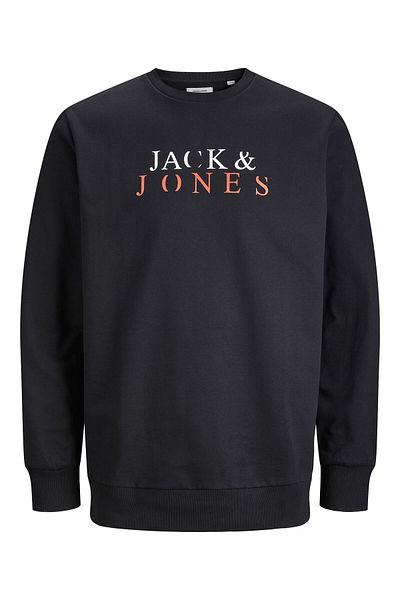 Jack & Jones jack jones Mens Sweatshirt 12244404 Black