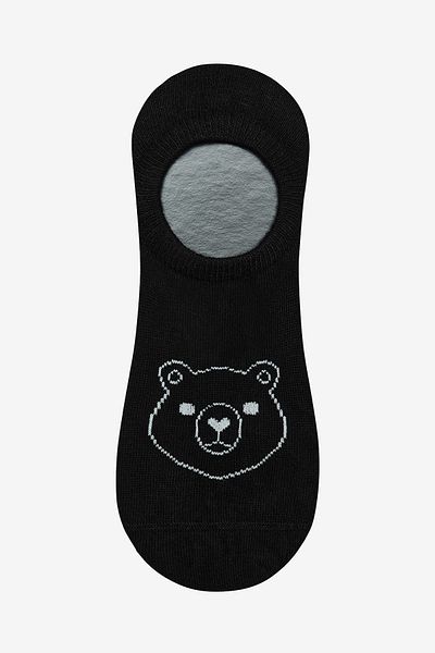 Penti Animal Black 3-teilige Sneaker-Socken