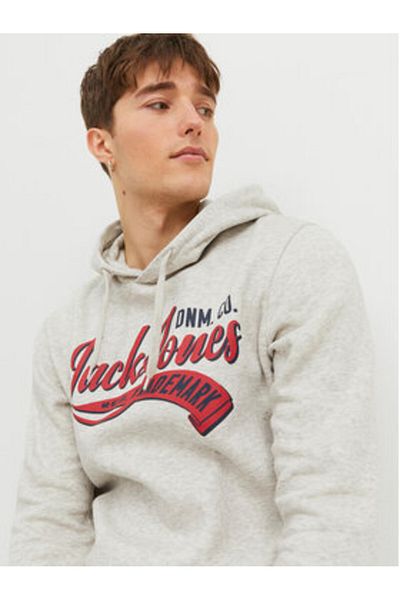 Jack & Jones jack jones Mens Sweatshirt 12233597 Gray