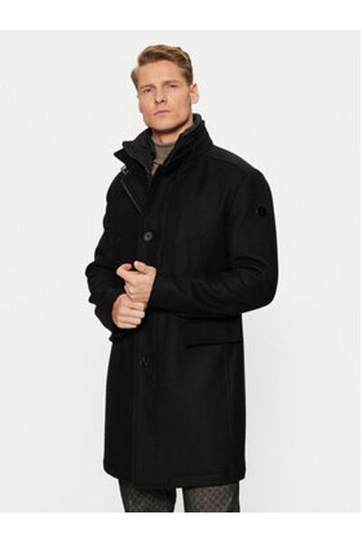 Joop Men's Wool Coat 10012284 30043638 Black
