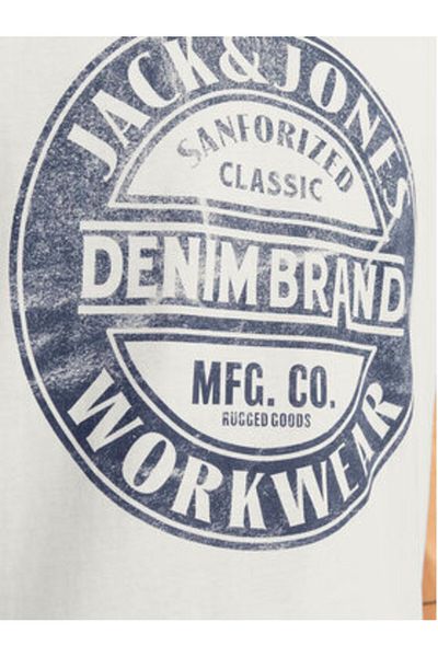Jack & Jones jack jones Mens T-Shirt 12256779 White