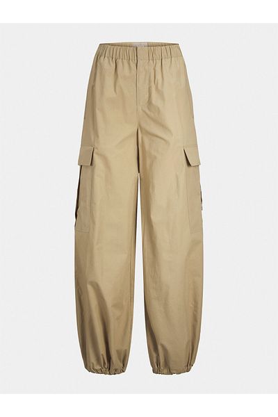 JJXX Pantaloni din material textil pentru femei jjxx 12224655 Bej