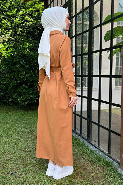 TOFİSA Dress Tan - 10301
