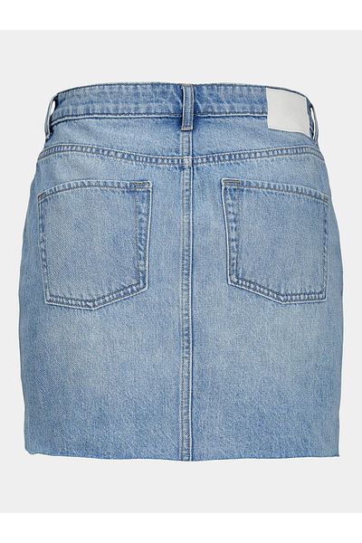 JJXX Fustă din denim pentru femei 12248571 albastră