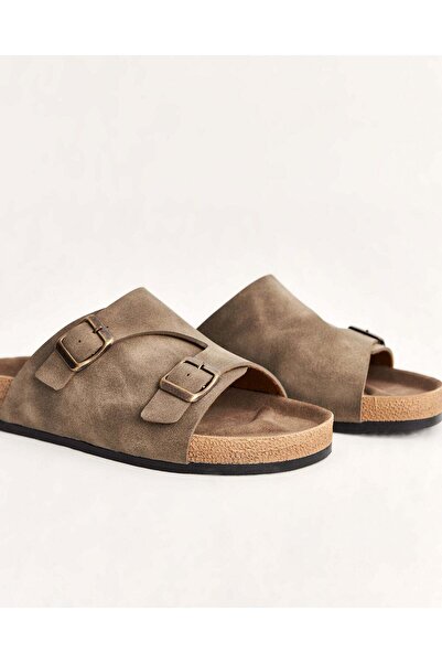 Chirpy Kadın Çift Tokalı Yazlık Tek Bant Terlik