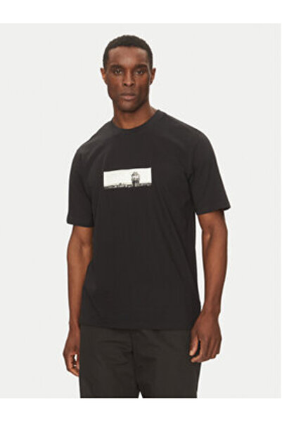 Jack & Jones Tricou bărbătesc Jack Jones 12273775 Negru