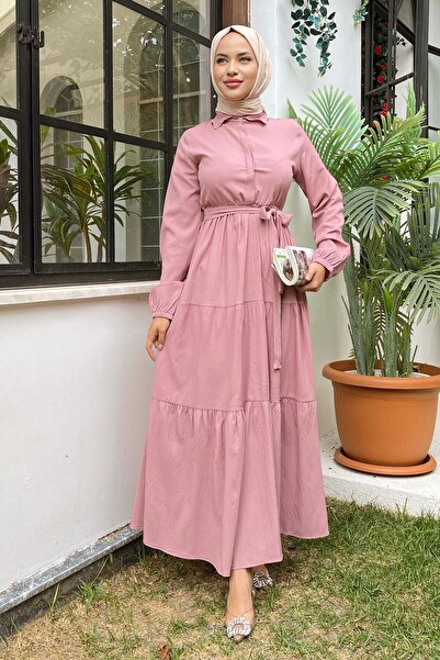 TOFİSA Φόρεμα τριαντάφυλλο - 11492