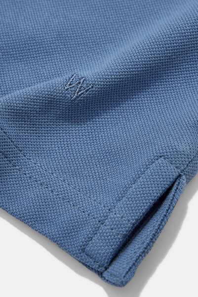 W Collection Blue Crew Neck T-Shirt